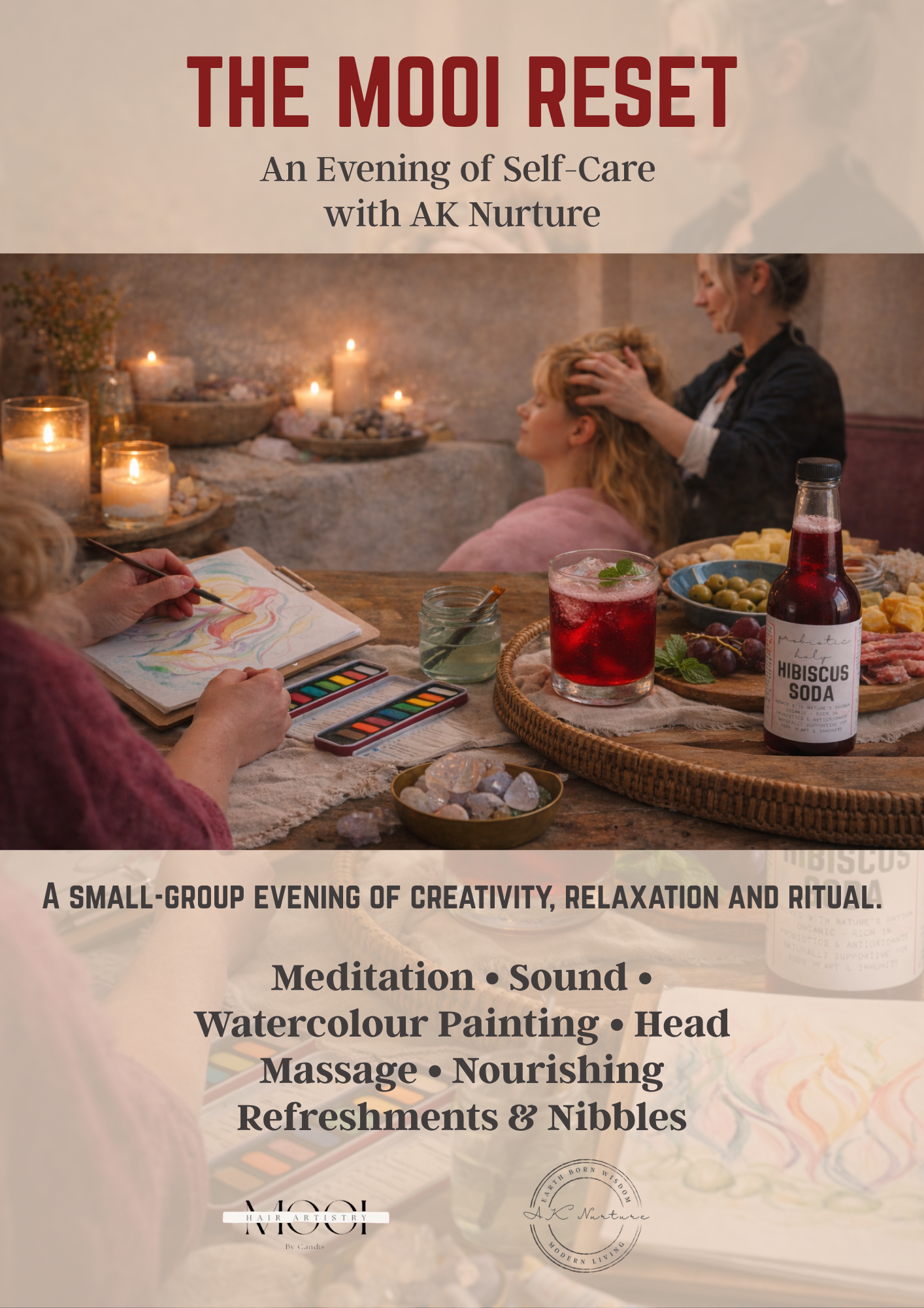The MOOI Reset - An Evening of Self-Care with AK Nurture