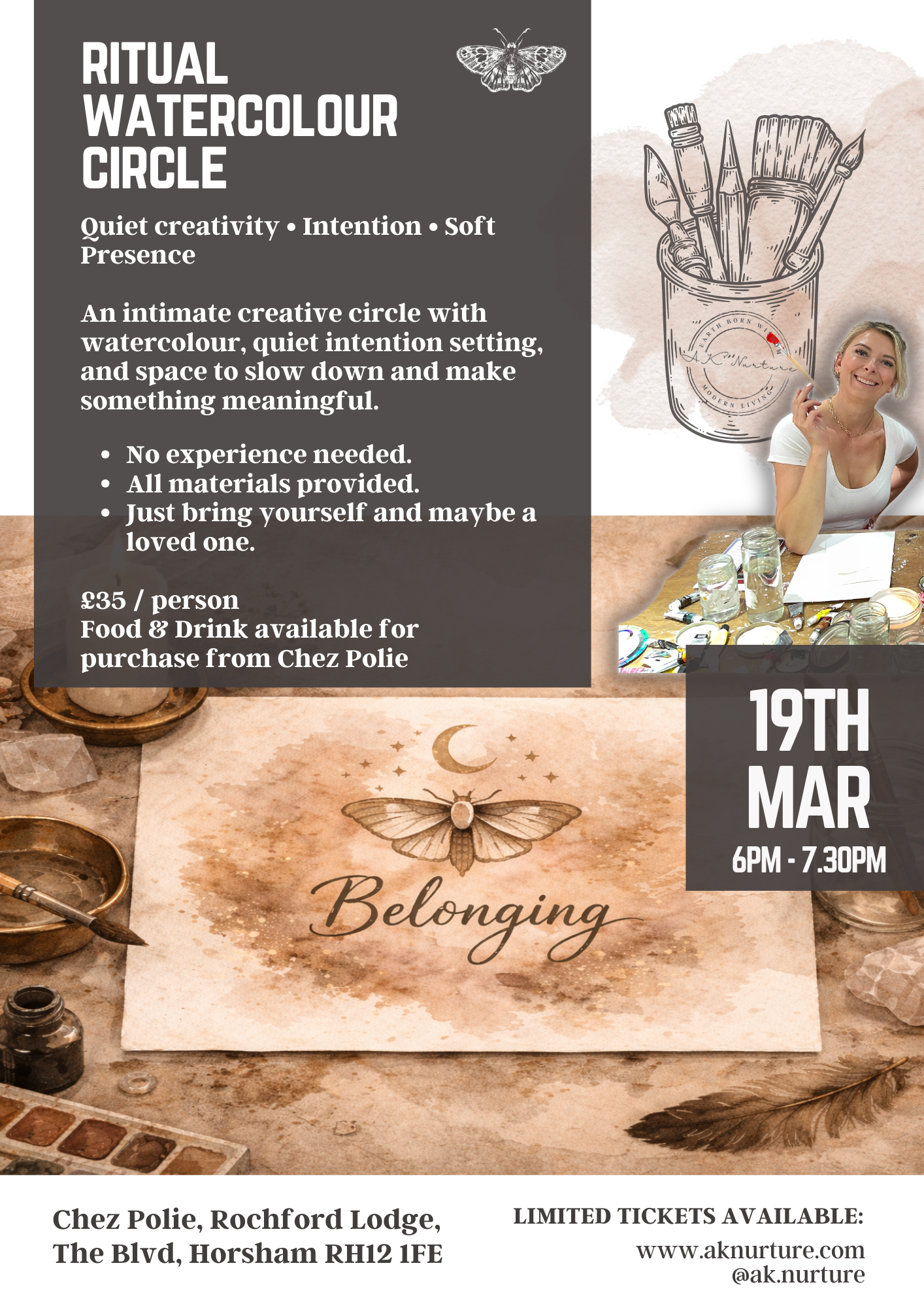 Ritual Watercolour Circle - March 26